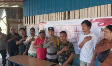 Jumat Curhat Polsek Batu Ampar Bersama Warga RT 04 RW 05 Tanjung Sengkuang