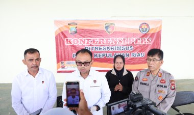 DITRESKRIMSUS POLDA KEPRI UNGKAP KASUS PEMALSUAN DOKUMEN PERASURANSIAN DI KABUPATEN LINGGA