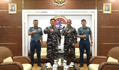 Dankodaeral IV Terima Kunjungan Siswa Seskoal Angkatan ke-64