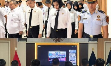 Rutan Batam Ikuti Apel Bersama Di Lingkungan Kemenko KUMHAM IMIPAS, Tegaskan Netralitas dan Profesionalitas ASN