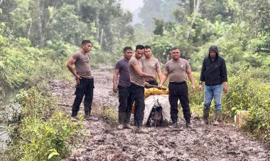 Polres Lingga angkut 3,5 Ton Jagung Melintasi Lumpur dan Hujan, Wujud Nyata Dukung Ketahanan Pangan Nasional
