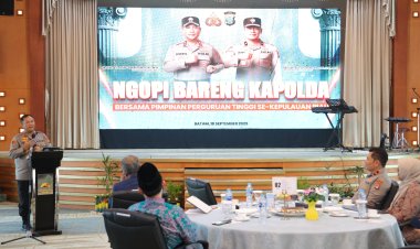 Ngopi Bareng Kapolda Kepri Bersama Pimpinan Perguruan Tinggi Se-Kepri, Wujud Sinergi Jaga Kondusifitas