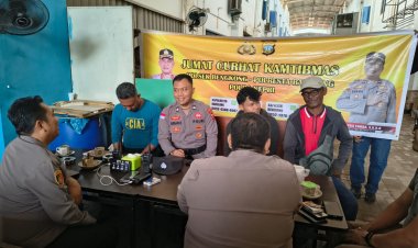 Jumat Curhat, Polsek Bengkong Dekatkan Diri dengan Warga Bengkong