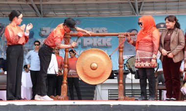 PKK Batam Solid Dukung Kemajuan, Amsakar, Li Claudia, dan Erlita Hadir di Jambore PKK 2025