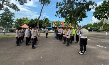 Polsek Sei Beduk Laksanakan Pengamanan Event Melowfile Festival 2.0 di Stadion Temenggung Abdul Jamal