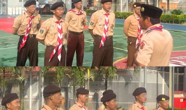 Tumbuhkan Karakter Positif, Rutan Batam Gelar Kegiatan Pramuka sebagai Pembinaan Kepribadian Warga Binaan