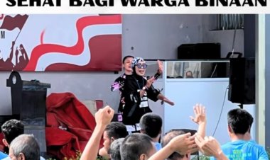 Rutan Batam Gelar Senam Pagi, Dorong Pembinaan Jasmani dan Hiburan Sehat Bagi Warga Binaan