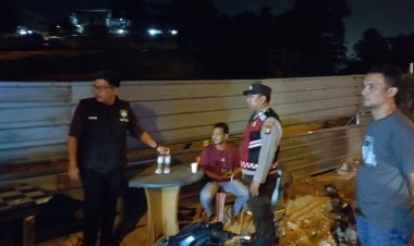 Respon Aduan Warga/ masyarakat, Polsek Batu Ampar Tertibkan Pedagang Miras