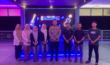 Polsek Buru Gelar “NONGKI” Bersama Gen Z  Ciptakan Kamtibmas Di Era Digital