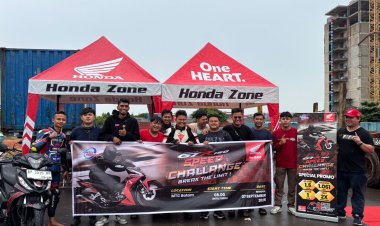 GTR150 Speed Challenge Panaskan Ajang Honda Exhibition di Kepulauan Riau