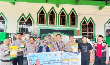Gerakan Pasar Murah Polsek Lubuk Baja Ringankan Beban Masyarakat Di Kampung Dalam
