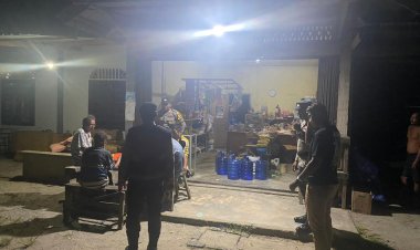 Polres Lingga Gencarkan Patroli Malam Minggu, Cegah Balap Liar dan Gangguan Kamtibmas