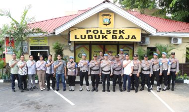 Sipropam Polresta Barelang Gelar Ops Gaktiblin dan Binetika di Polsek Lubuk Baja