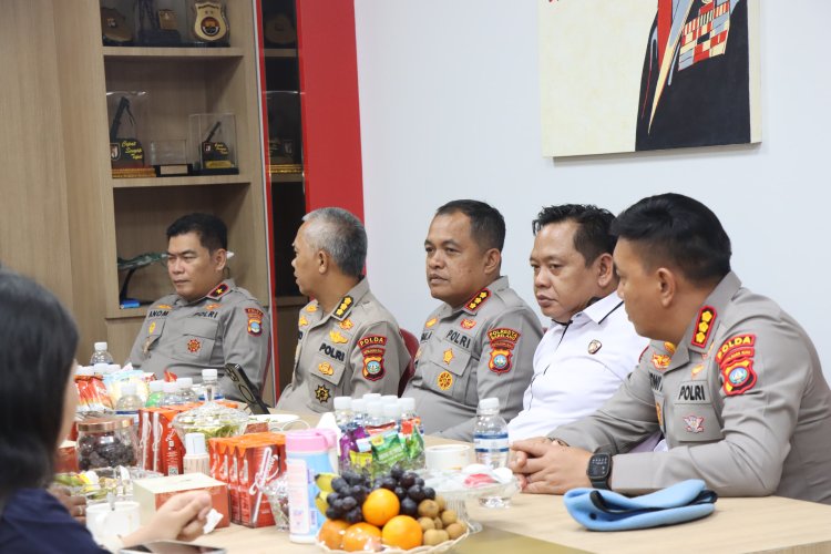 KAPOLDA KEPRI AUDIENSI BERSAMA ORGANISASI MAHASISWA DI BATAM