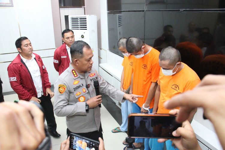 Polresta Barelang ungkap kasus curas Indomaret dengan modus senjata tajam, tiga pelaku berhasil diamankan