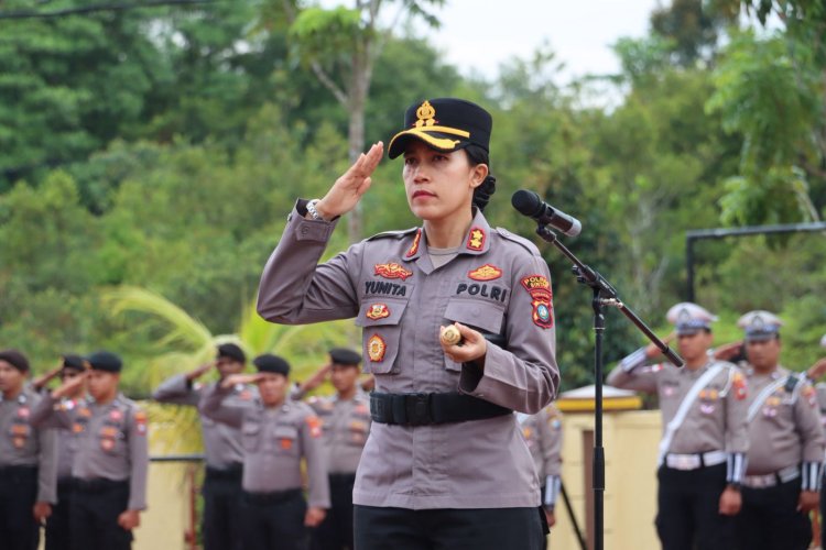 Polres Bintan Gelar Upacara Hari Olahraga Nasional Tahun 2025
