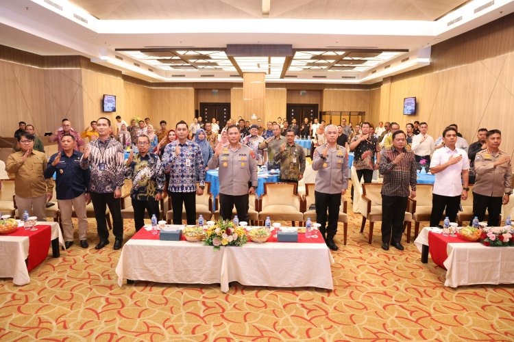 KAPOLDA KEPRI HADIRI PEMBUKAAN FGD PENGUATAN KOPERASI MERAH PUTIH DI BATAM