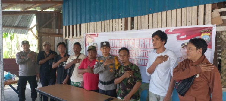Jumat Curhat Polsek Batu Ampar Bersama Warga RT 04 RW 05 Tanjung Sengkuang