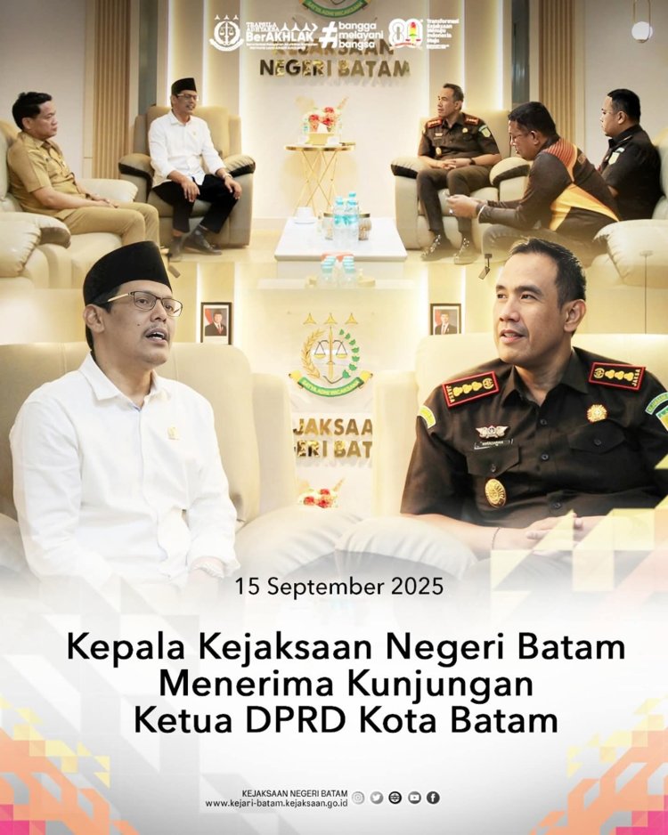 Kejari Batam dan DPRD Kota Batam Perkuat Sinergi Forkopimda