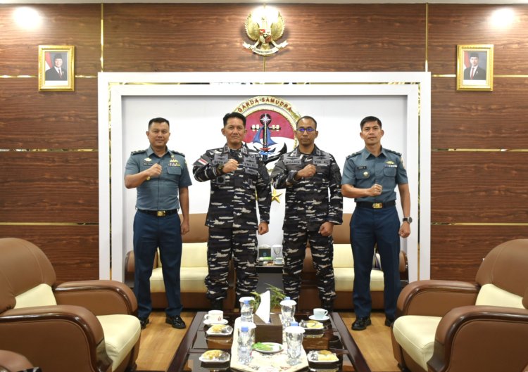Dankodaeral IV Terima Kunjungan Siswa Seskoal Angkatan ke-64