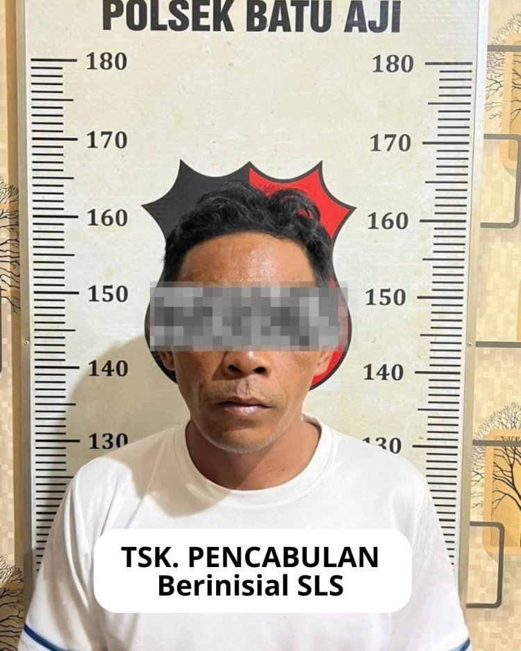 Polsek Batu Aji Berhasil Amankan Pelaku Pencabulan Anak di Bawah Umur