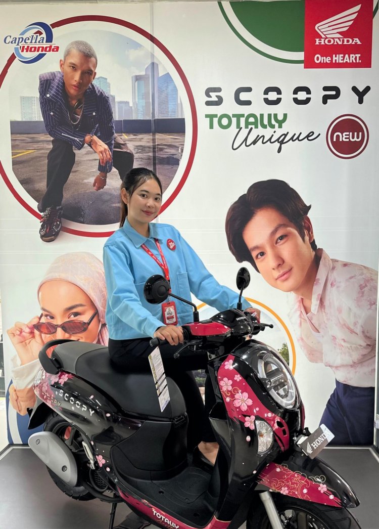 Tampil Retro Modern, Honda Scoopy Kini Lebih Stylish dengan Fitur Canggih