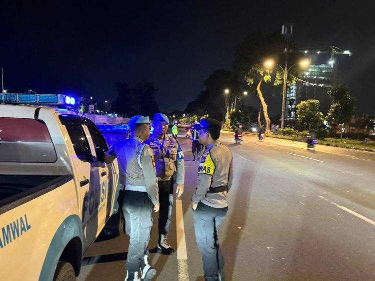 Polresta Barelang Gelar Patroli Cipta Kondisi Antisipasi Balapan Liar dan Kejahatan Jalanan
