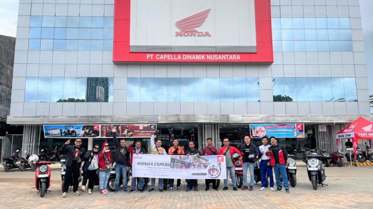 Honda Gelar Kegiatan "Berpacu dalam Sinergi", Tawarkan Pengalaman Berkendara Aman dan Nyaman