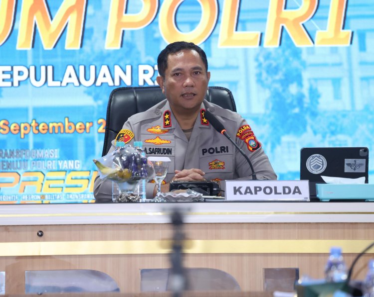 TAKLIMAT AWAL AUDIT KINERJA ITWASUM POLRI TAHAP II TA. 2025 DI POLDA KEPRI