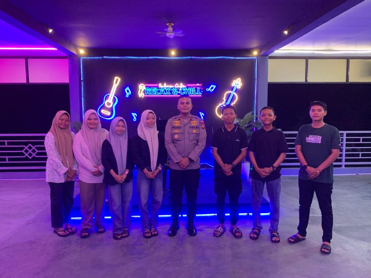 Polsek Buru Gelar “NONGKI” Bersama Gen Z  Ciptakan Kamtibmas Di Era Digital