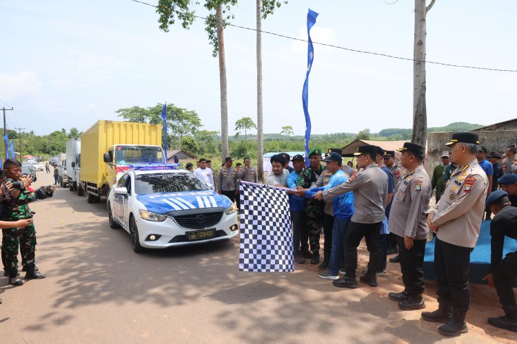 KAPOLDA KEPRI IKUTI ZOOM MEETING PANEN RAYA JAGUNG SERENTAK KUARTAL III TAHUN 2025