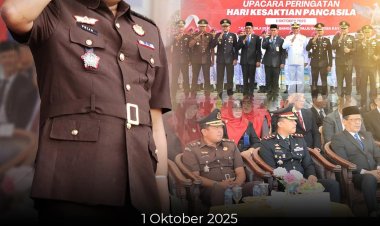Kejari Batam Hadiri Upacara Hari Kesaktian Pancasila 2025