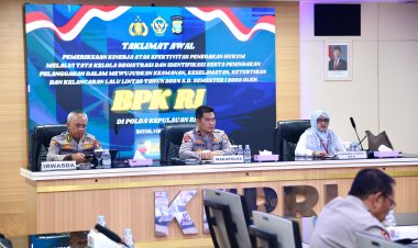 Polda Kepri Tegaskan Komitmen Transparansi dalam Pemeriksaan Kamseltibcarlantas oleh BPK RI