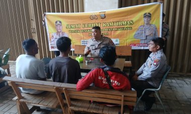 Polsek Bengkong Gelar Jumat Curhat, Warga Apresiasi Upaya Polisi Jaga Kamtibmas