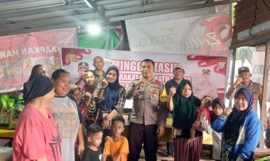 Polsek Batu Ampar Gelar Kegiatan Minggu Kasih Kamtibmas Bersama Warga Batu Merah