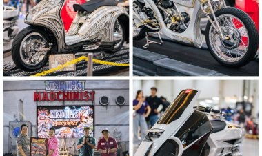 Honda Stylo 160 Antar Modifikator Indonesia ke Ajang Modifikasi Dunia Mooneyes, Jepang