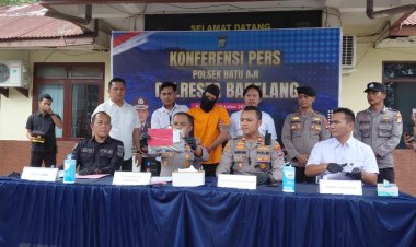 Polsek Batu Aji Gelar Konferensi Pers Ungkap Kasus Pembunuhan, Pelaku Ditangkap Kurang dari Dua Kali 24 Jam