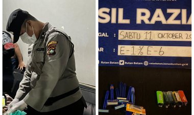 Rutan Kelas IIA Batam Gelar Razia Bersama Aparat Penegak Hukum, Dukung Pemberantasan Handphone dan Narkoba