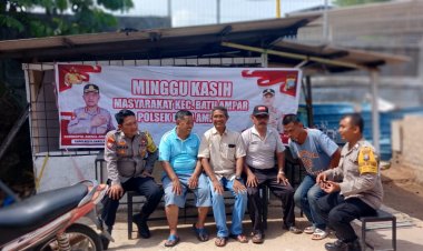 Polsek Batu Ampar Gelar Minggu Kasih Kamtibmas, Ajak Warga Jaga Lingkungan Aman dan Kondusif