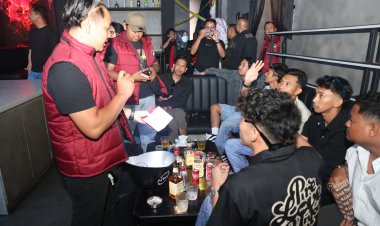 Razia Tempat Hiburan Malam, Polda Kepri Tegaskan Komitmen Berantas Narkoba dan Miras Tanpa Izin