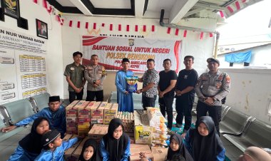 Polsek Bengkong Laksanakan Bakti Sosial ke Panti Asuhan Nur Jannah, Wujud Kepedulian Polri terhadap Sesama
