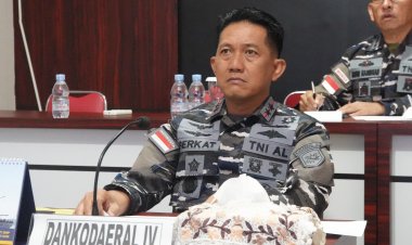 Dukung Pembangunan Koperasi Merah Putih, Dankodaeral IV Ikuti Vicon Kerja Sama PT Agrinas dan TNI