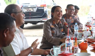Coffe Morning Kapolres Bintan bersama Serikat Pekerja dalam Menjaga Kamtibmas Kabupaten Bintan