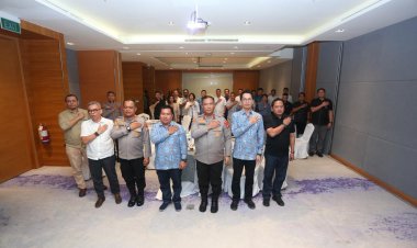 KAPOLDA KEPRI GELAR SILATURAHMI DAN DIALOG BERSAMA PENGURUS APINDO KEPRI TAHUN 2025