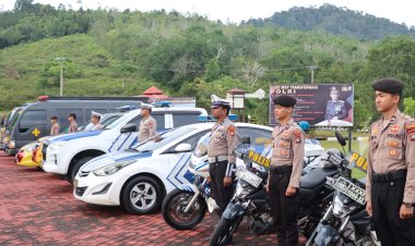 Kapolres Lingga Kukuhkan Tiga Pamapta Sebagai Perwira Penanggung Jawab Pelayanan Terpadu