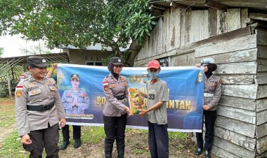 Polwan Polres Bintan Gelar Jumat Berkah, Wujudkan Polisi Peduli Dan Humanis