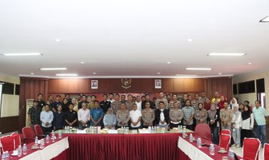 Polresta Barelang Gelar Coffee Morning Bersama Insan Pers Kota Batam Untuk Perkuat Sinergi Dan Komunikasi