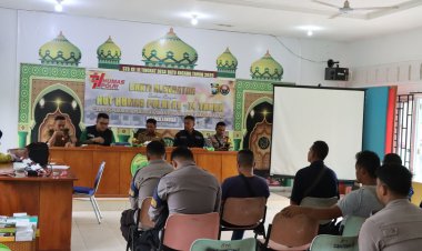 Semarak HUT Humas Polri ke-74, Polres Lingga Hadirkan Layanan Kesehatan Gratis bagi Kelompok Tani