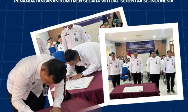 Rutan Batam Tanda Tangani Komitmen Bersama Berantas Narkoba dan Barang Terlarang