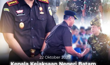 Kepala Kejaksaan Negeri Batam Hadiri Kunjungan Kerja Pangdam XIX/Tuanku Tambusai